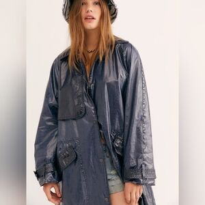 Free People Trinity Shine Coat